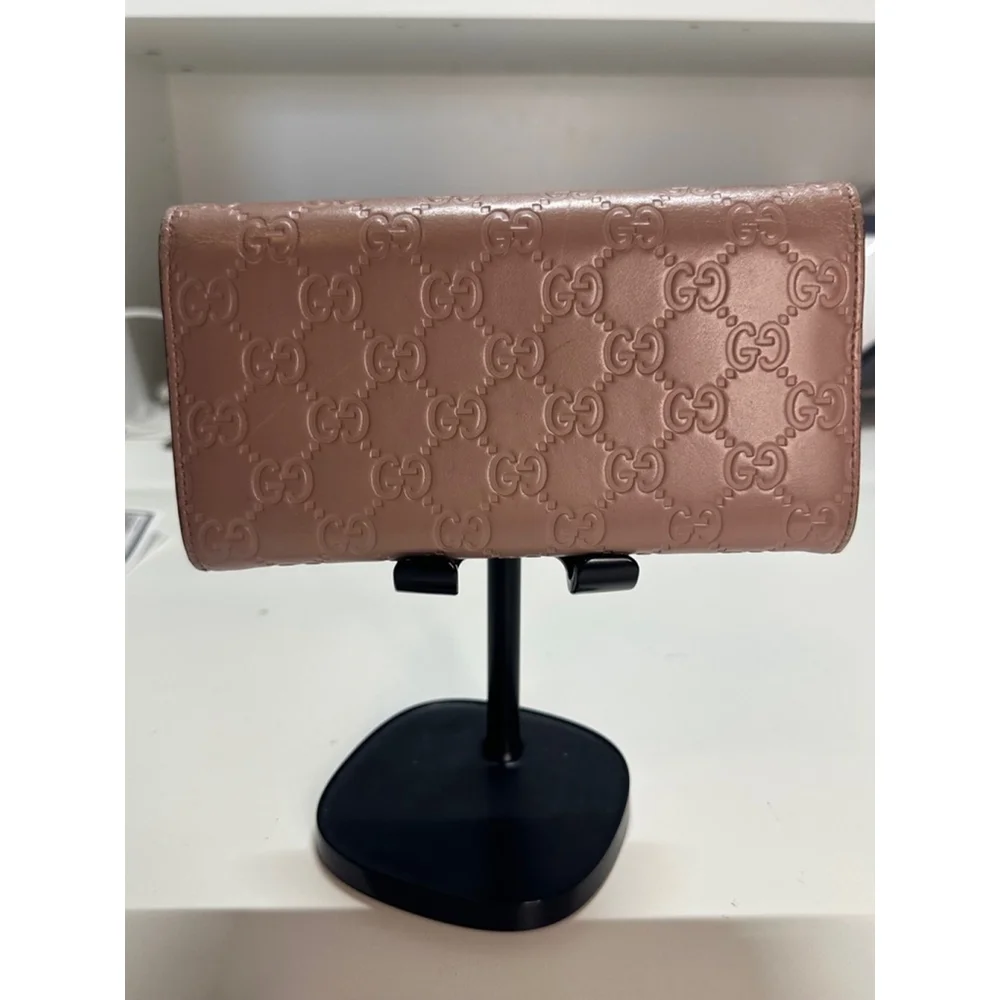 Women's Gucci Wallet Blush Pink - Picture 6 of 11